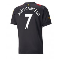 Manchester City Joao Cancelo #7 Fotballklær Bortedrakt 2022-23 Kortermet